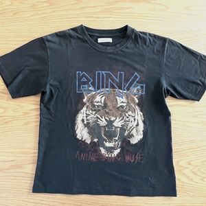 Anine Bing Tiger graphic T-shirt, size S, barely worn
